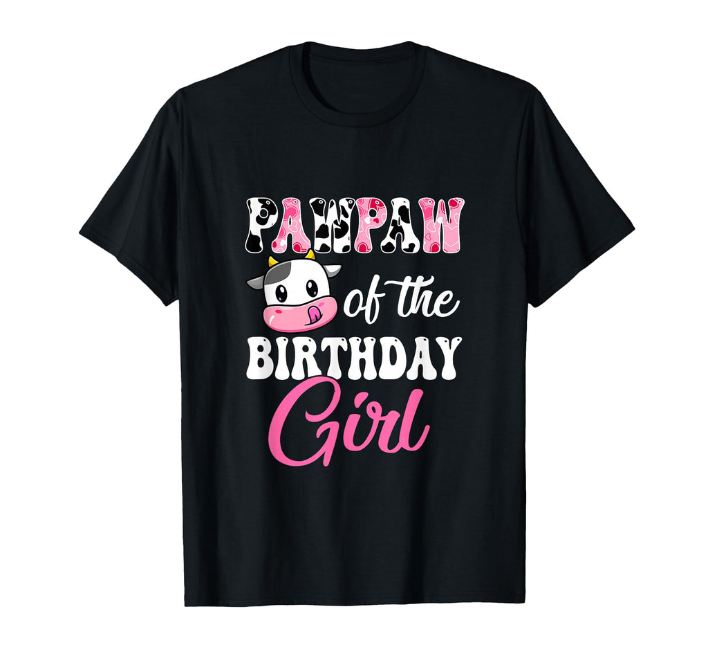 Pawpaw Birthday Farm Cow 1St Birthday T-Shirt - Trendy Graphic for Adults - T-Shirt, Sweatshirt, Hoodie