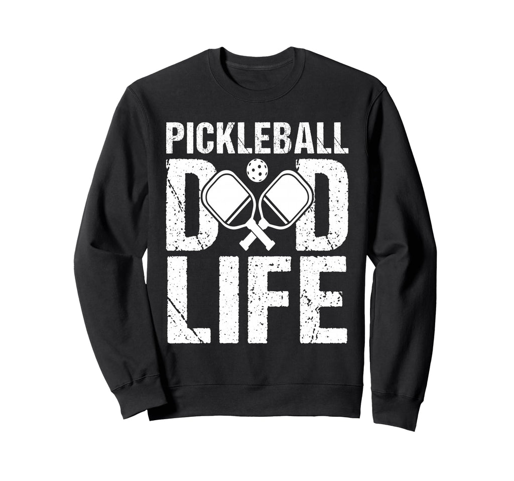 Pickleball Dad Life Game Day Sports Sweatshirt - Minimalist Print Unisex - T-Shirt, Sweatshirt, Hoodie