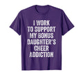 Bonus Cheerleader Dad Bonus T-Shirt - Fun Novelty Design for Adults - T-Shirt, Sweatshirt, Hoodie