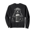 Papa Beer Funny Dad Bear Drinking Sweatshirt - Unique Graphic for Adults - T-Shirt, Sweatshirt, Hoodie