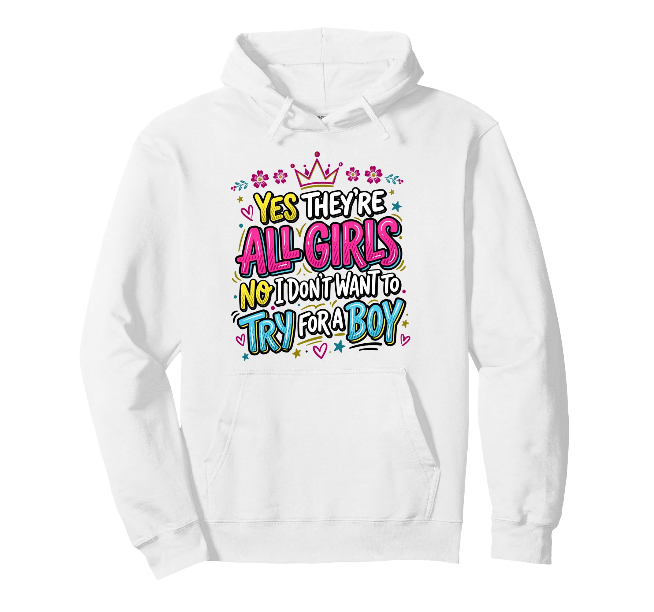 Dad All Father Daughters Hoodie - Minimalist Print for Adults - T-Shirt, Sweatshirt, Hoodie