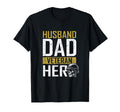 Husband Dad Veteran Hero Skull T-Shirt - Casual Everyday Wear Unisex - T-Shirt, Sweatshirt, Hoodie