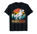 Grandpasaurus T Rex Dinosaur Grandpa T-Shirt - Custom Art Print Unisex - T-Shirt, Sweatshirt, Hoodie