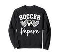 Soccer Pepere Matching Family Sweatshirt - Casual Everyday Wear for Adults - T-Shirt, Sweatshirt, Hoodie
