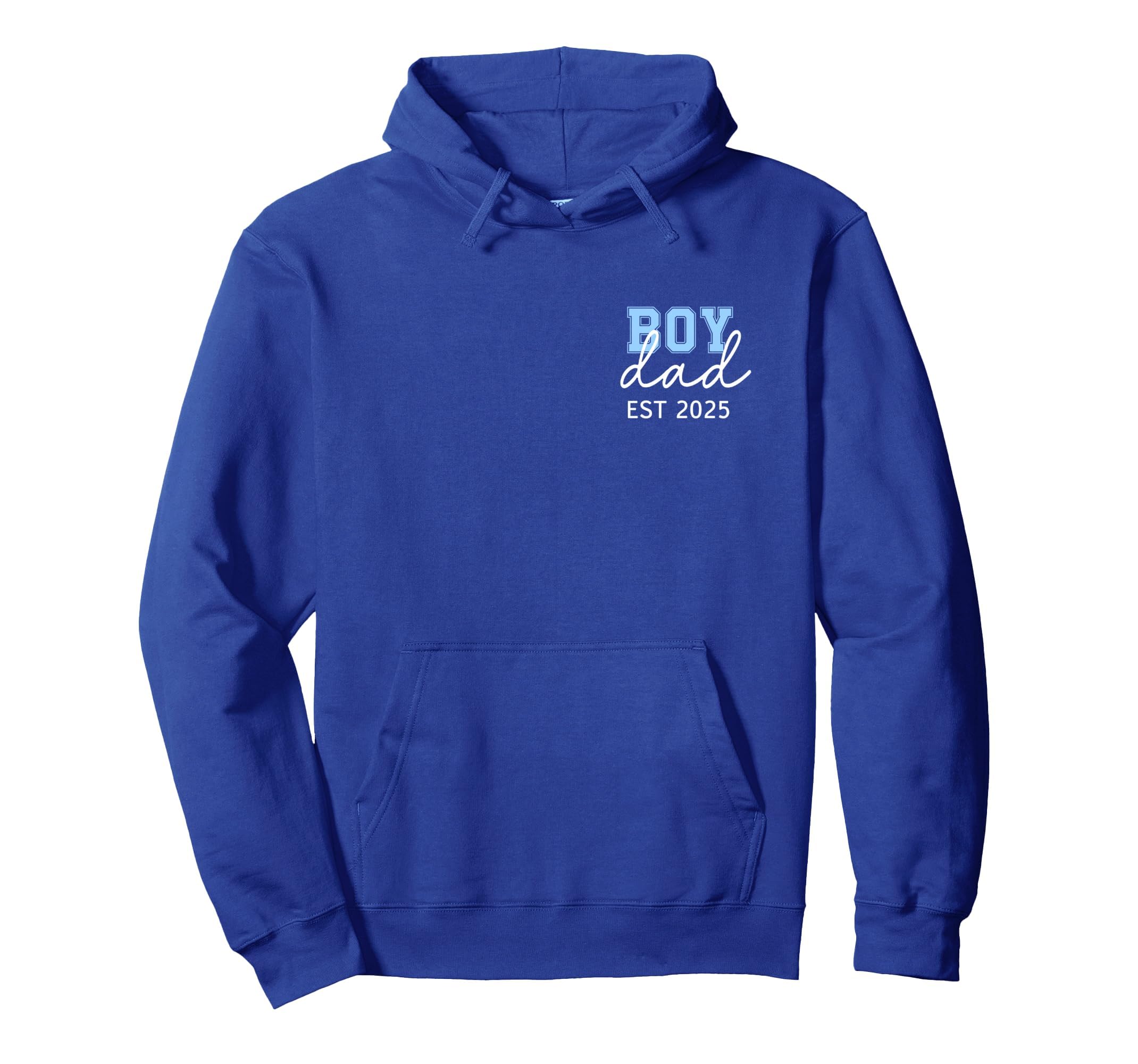 Dad Est 2025 Reveal New Daddy Hoodie - Casual Everyday Wear for Adults - T-Shirt, Sweatshirt, Hoodie