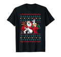 Elf Reindeer Santa Baseball Player T-Shirt - Aesthetic Graphic for Adults - T-Shirt, Sweatshirt, Hoodie