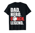 Dad Hero Coach Legend Father Daddy T-Shirt - Streetwear Style Unisex - T-Shirt, Sweatshirt, Hoodie