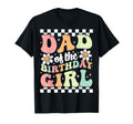 Dad Birthday Family Groovy T-Shirt - Casual Everyday Wear Men Women - T-Shirt, Sweatshirt, Hoodie