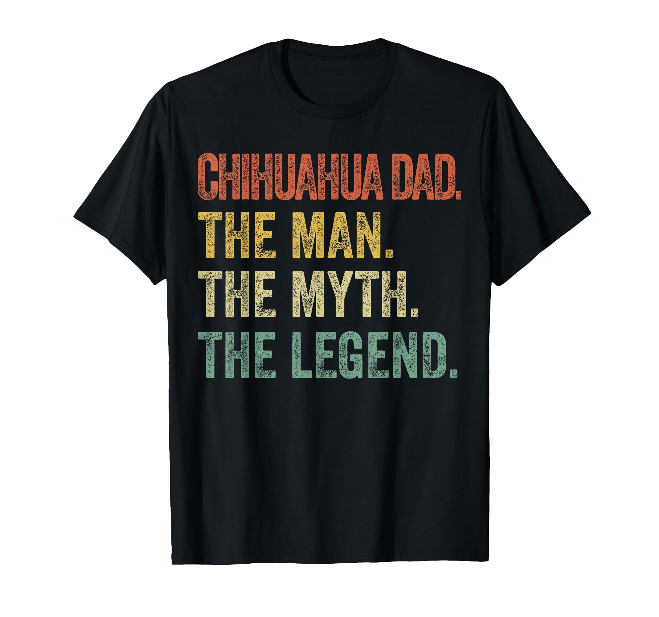 Cat Chihuahua Chihuahua Dad Myth T-Shirt - Aesthetic Graphic Men Women - T-Shirt, Sweatshirt, Hoodie