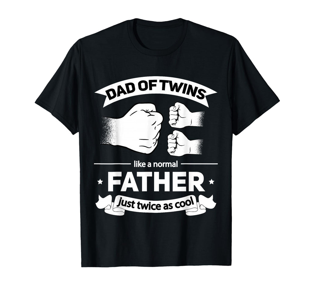 Dad Twins 2024 Father Twice As T-Shirt - Custom Art Print for Adults - T-Shirt, Sweatshirt, Hoodie