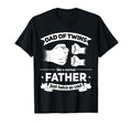 Dad Twins 2024 Father Twice As T-Shirt - Custom Art Print for Adults - T-Shirt, Sweatshirt, Hoodie