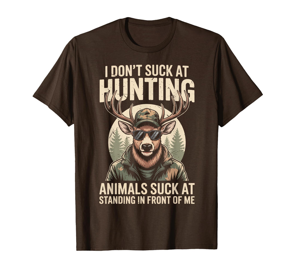 Camo Deer Hunting Funny Dont Suck T-Shirt - Streetwear Style Men Women - T-Shirt, Sweatshirt, Hoodie