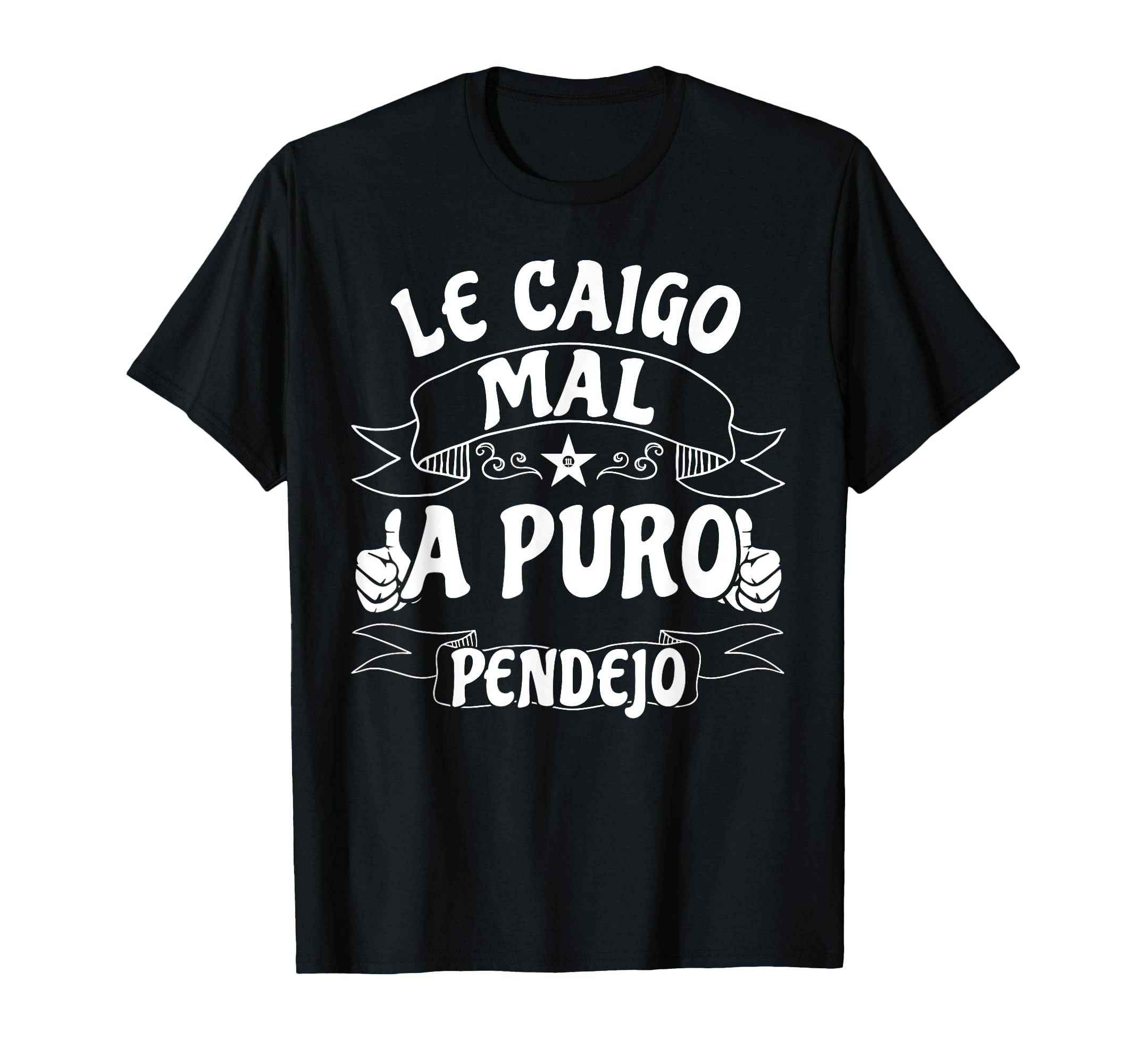 Le Caigo Mal Puro Pendejo Mexican Joke T-Shirt - Minimalist Print Unisex - T-Shirt, Sweatshirt, Hoodie