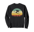 Ski Sunset Skier Skiing Dad Ski Sweatshirt - Unique Graphic Men Women - T-Shirt, Sweatshirt, Hoodie