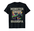 Monster Truck Grandpa Monster Truck T-Shirt - Unique Graphic for Adults - T-Shirt, Sweatshirt, Hoodie