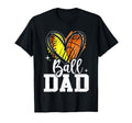 Ball Dad Softball Basketball Dad Both T-Shirt - Unique Graphic Men Women - T-Shirt, Sweatshirt, Hoodie