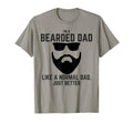 Bearded Dad Mens Beard Funny Superhero T-Shirt - Custom Art Print Unisex - T-Shirt, Sweatshirt, Hoodie