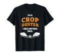 Duster Plane Cropdusting Co Mens Crop T-Shirt - Custom Art Print Men Women - T-Shirt, Sweatshirt, Hoodie