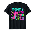 Mommy Three Rex T Rex Dinosaur Birthday T-Shirt - Streetwear Style Unisex - T-Shirt, Sweatshirt, Hoodie