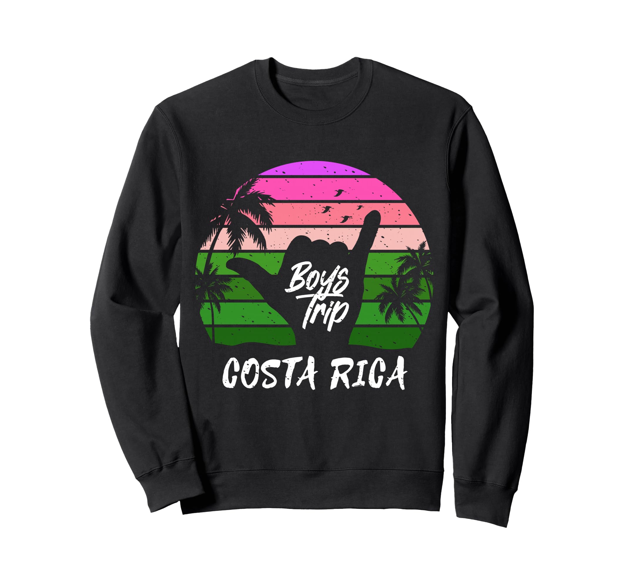 Costa Rica Guys Trip Matching Sweatshirt - Aesthetic Graphic for Adults - T-Shirt, Sweatshirt, Hoodie