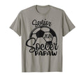 Senior Soccer Papaw 2024 Class 2024 T-Shirt - Minimalist Print Men Women - T-Shirt, Sweatshirt, Hoodie
