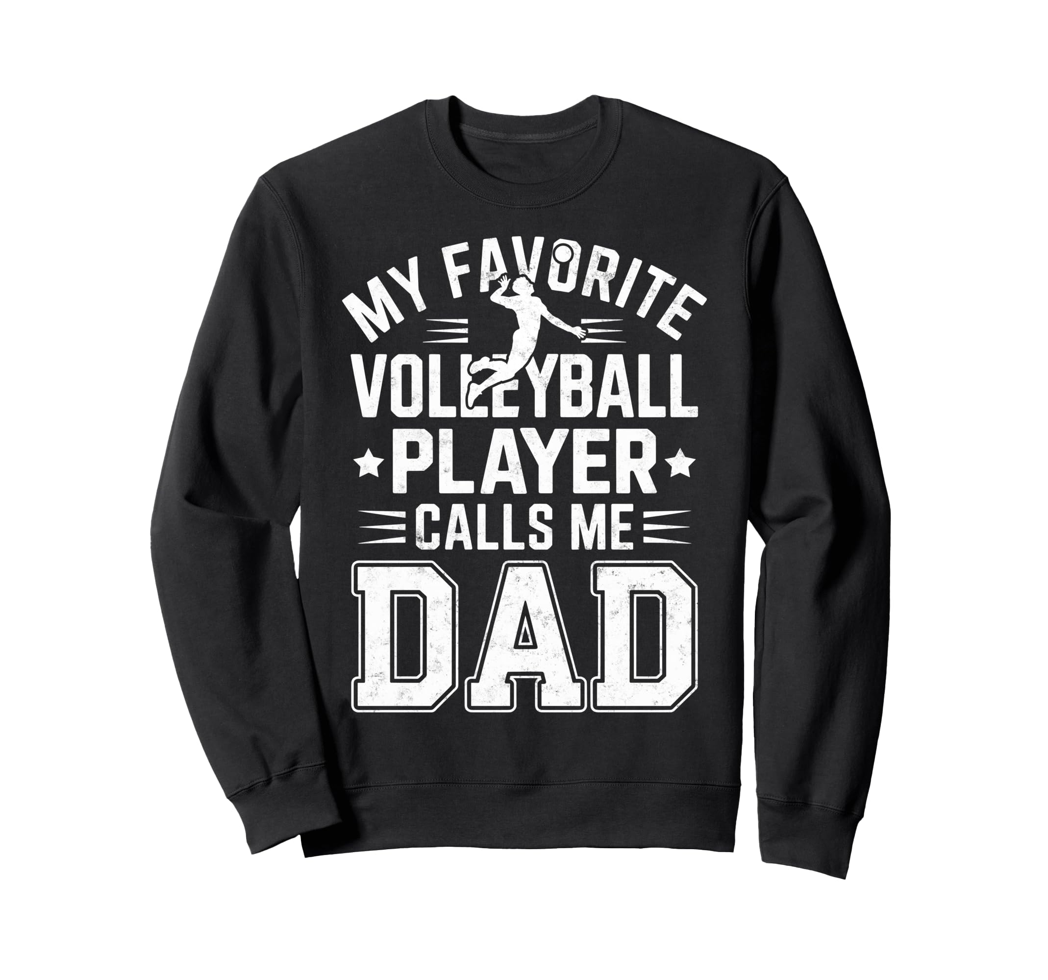 My Favorite Volleyball Player Sweatshirt - Casual Everyday Wear for Adults - T-Shirt, Sweatshirt, Hoodie