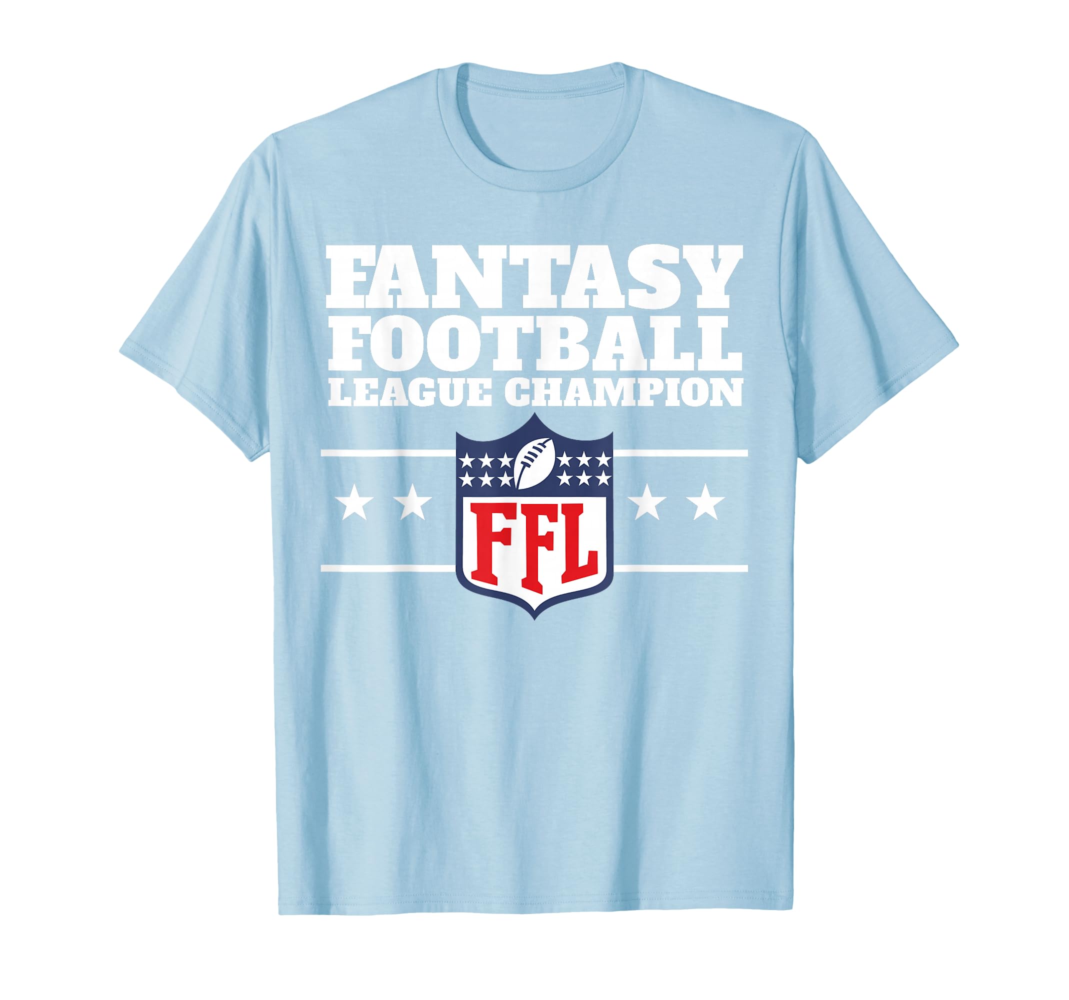 Fantasy Football League Champion Small T-Shirt - Minimalist Print Unisex - T-Shirt, Sweatshirt, Hoodie