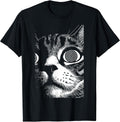 Trippy Cat Pastel Goth Gothic Grunge Alt Punk - Adult & Kids T-Shirts, Sweatshirts & Hoodies apparel design preview 1