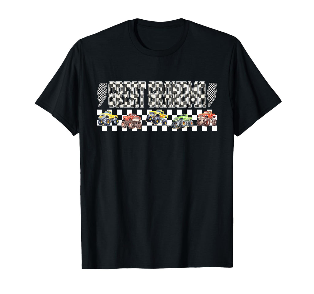 Great Grandma Monster Truck Family Crew T-Shirt - Streetwear Style Unisex - T-Shirt, Sweatshirt, Hoodie