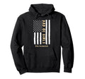 Dad Outnumbered Us Flag Funny Fathers Day Hoodie - Graphic Print Men Women - T-Shirt, Sweatshirt, Hoodie