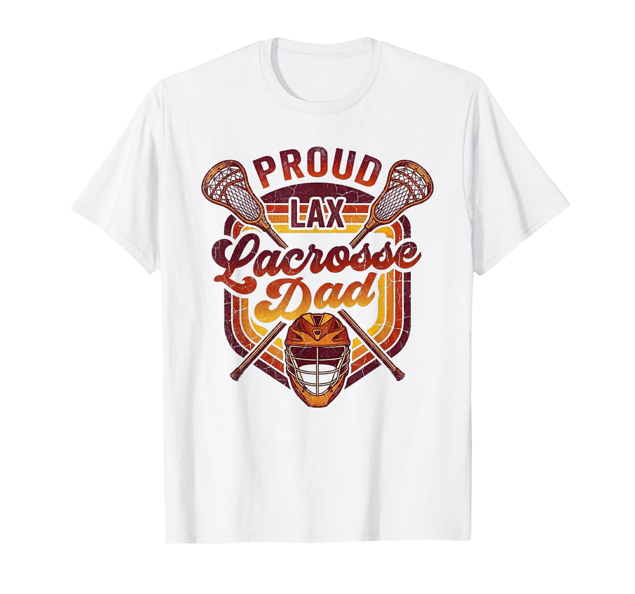 Lacrosse Dad Helmet Sticks Player T-Shirt - Aesthetic Graphic Men Women - T-Shirt, Sweatshirt, Hoodie