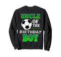 Uncle Birthday Soccer Stars Sweatshirt - Aesthetic Graphic for Adults - T-Shirt, Sweatshirt, Hoodie