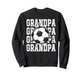 Soccer Grandpa Cracked Wall Family Sweatshirt - Minimalist Print Unisex - T-Shirt, Sweatshirt, Hoodie