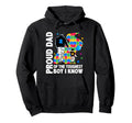 Autism Awarenes Son Dad Father Hoodie - Casual Everyday Wear Men Women - T-Shirt, Sweatshirt, Hoodie