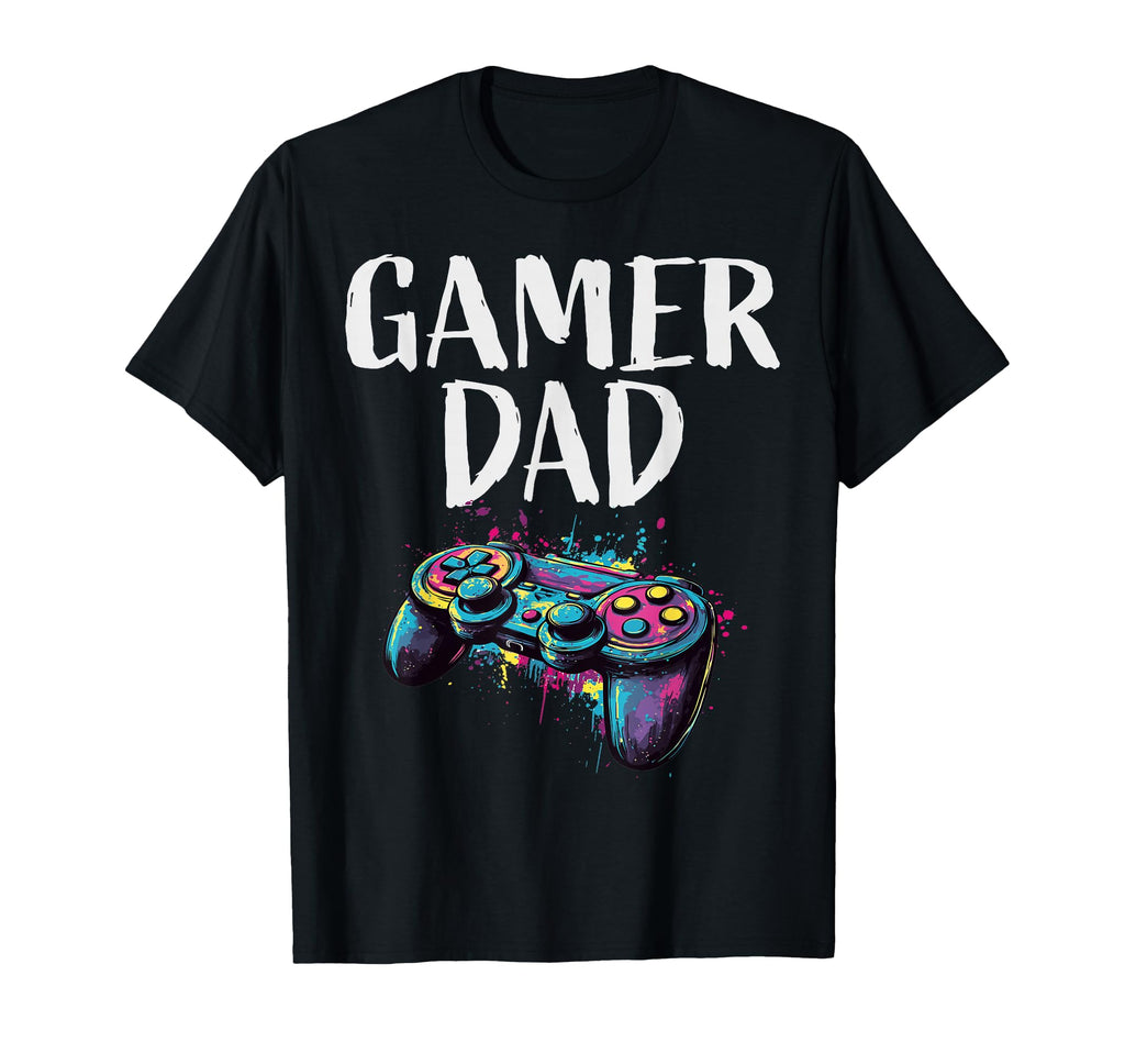 Video Game Controller Gaming Dad T-Shirt - Aesthetic Graphic Unisex - T-Shirt, Sweatshirt, Hoodie