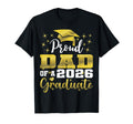 Super Proud Dad 2026 Graduate Senior T-Shirt - Novelty Apparel for Adults - T-Shirt, Sweatshirt, Hoodie