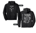 Papa Roach I Need Help Portrait Hoodie - Unique Graphic Unisex - T-Shirt, Sweatshirt, Hoodie