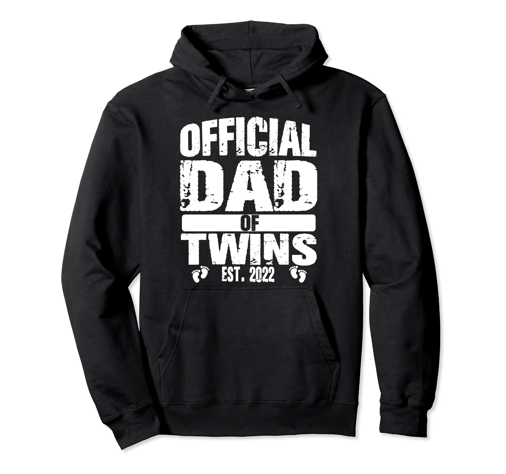 Dad Twins Est 2022 Hoodie - Casual Everyday Wear Unisex - T-Shirt, Sweatshirt, Hoodie