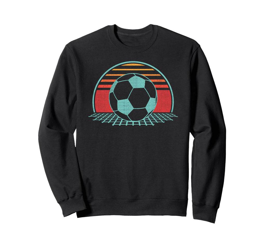 Soccer Ball 80S Soccer Player Sweatshirt - Unique Graphic Men Women - T-Shirt, Sweatshirt, Hoodie