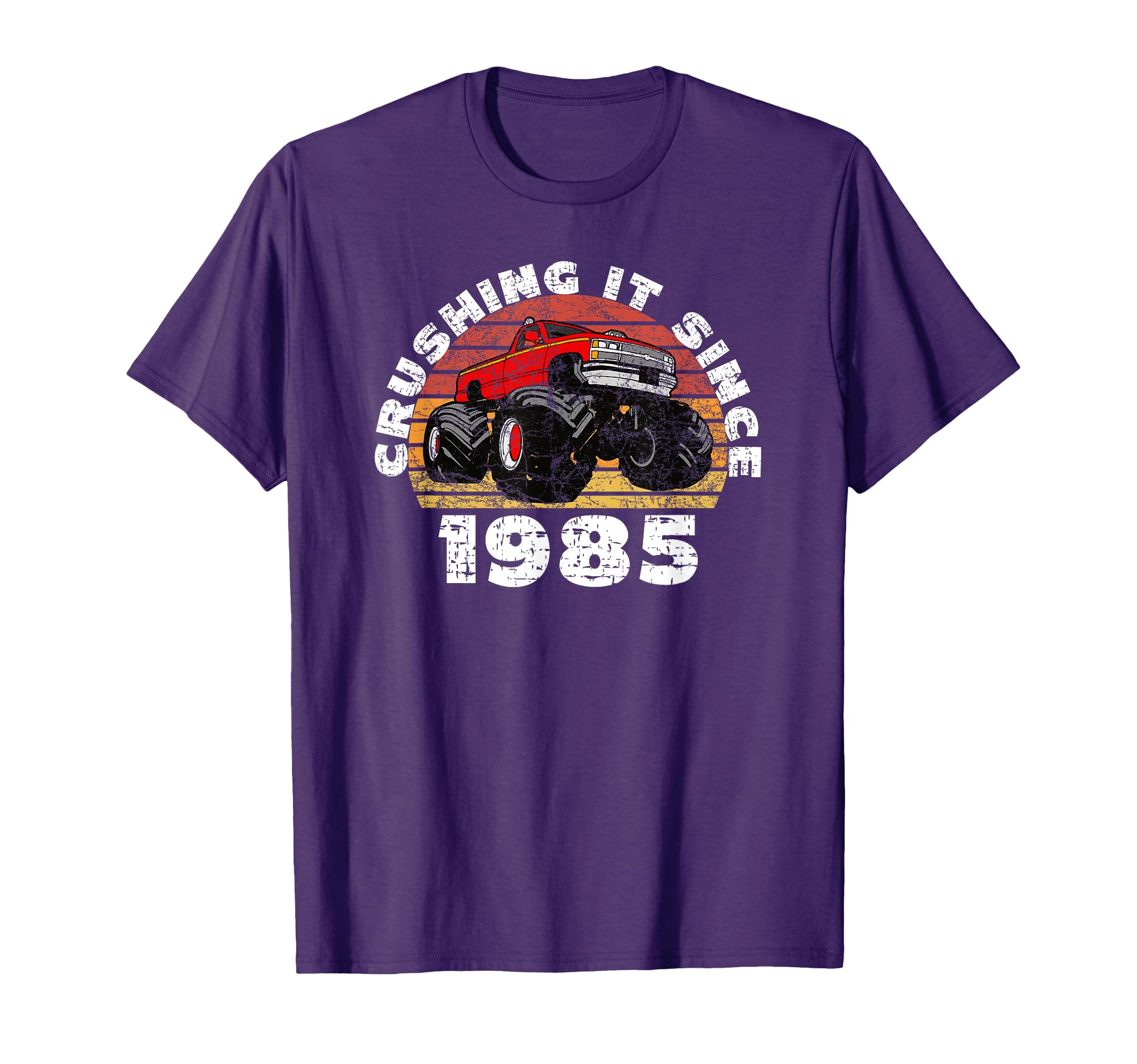 Monster Truck Driver Crushing It Since T-Shirt - Unique Graphic Unisex - T-Shirt, Sweatshirt, Hoodie