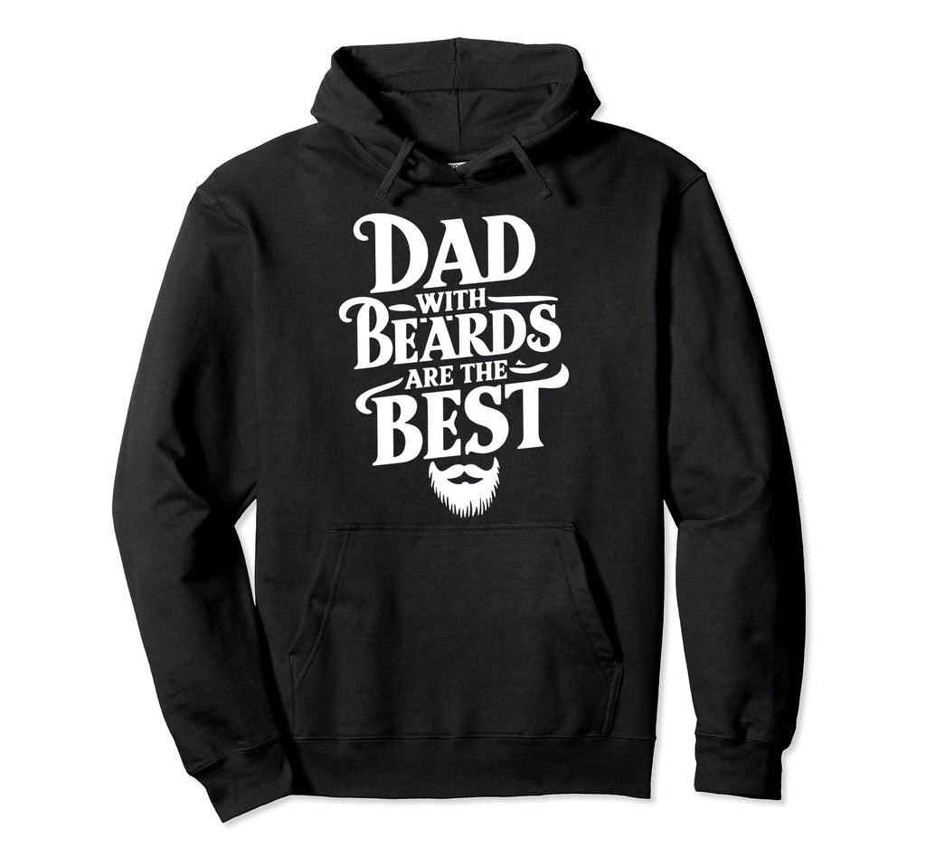 Best Bearded Dad Funny Beard Lover Hoodie - Novelty Apparel for Adults - T-Shirt, Sweatshirt, Hoodie