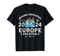 Europe Vacation 2024 Making Memories T-Shirt - Custom Art Print Unisex - T-Shirt, Sweatshirt, Hoodie
