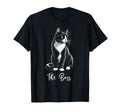 Boss Tuxedo Cat Lover Kitten Tuxedo T-Shirt - Minimalist Print Men Women - T-Shirt, Sweatshirt, Hoodie