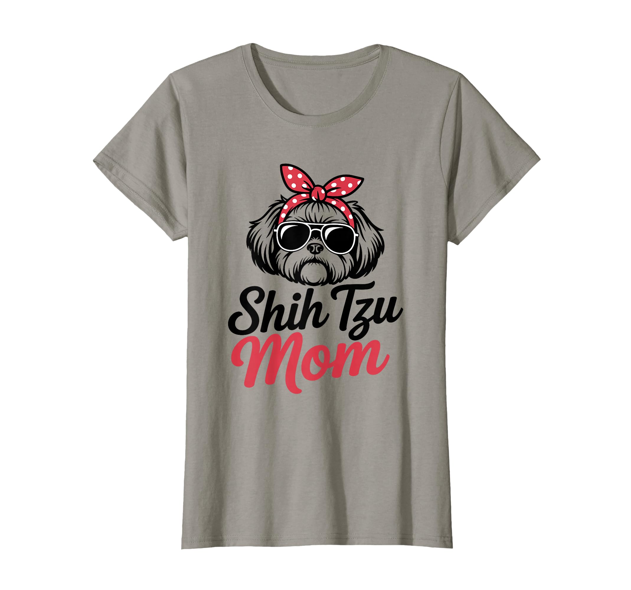 Shih Tzu Dog Mom T-Shirt - Aesthetic Graphic Unisex - T-Shirt, Sweatshirt, Hoodie