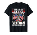 Patriotic Proud Dad And Veteran T-Shirt - Fun Novelty Design Unisex - T-Shirt, Sweatshirt, Hoodie