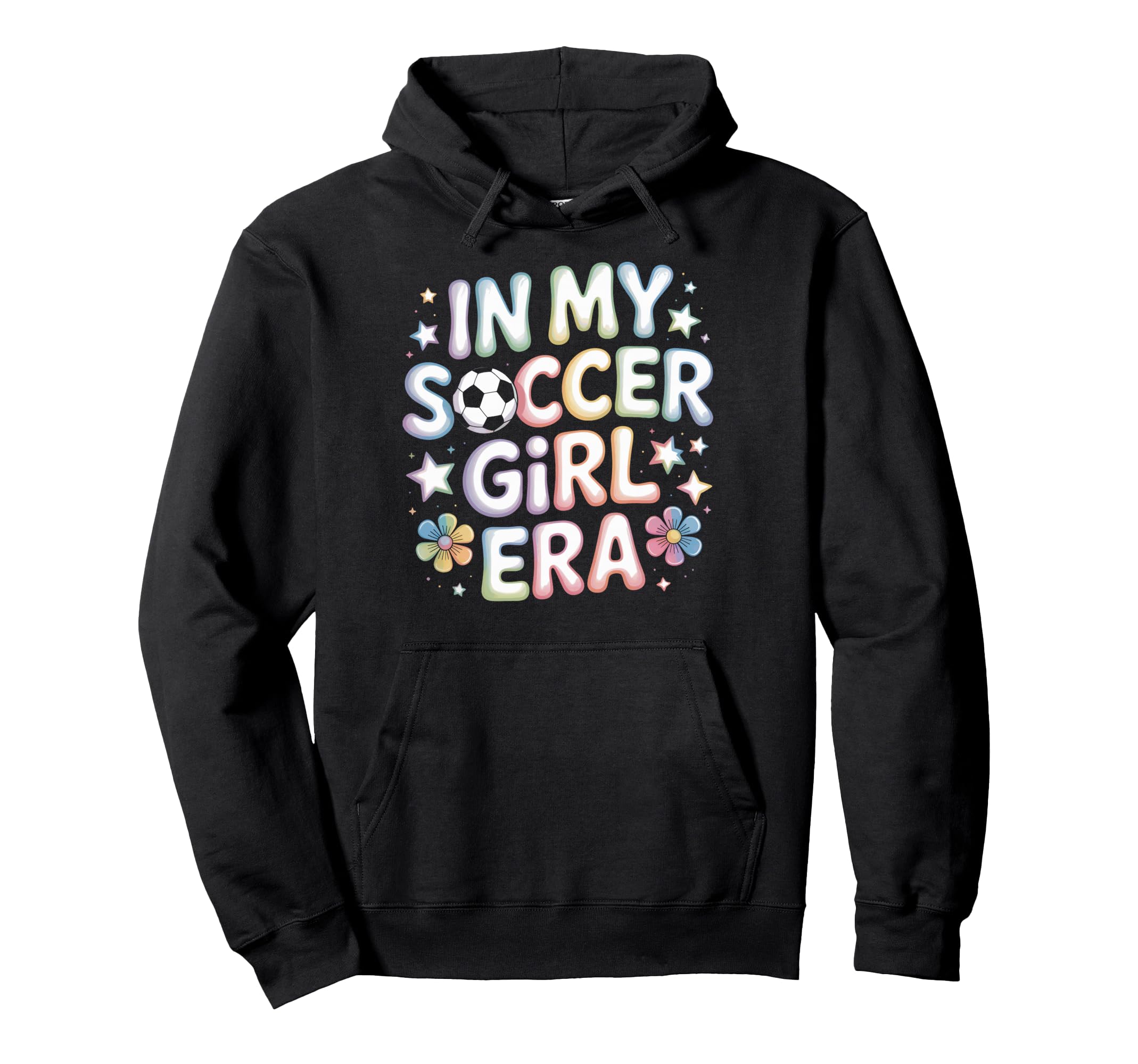 My Soccer Era Soccer Mom Teen Hoodie - Casual Everyday Wear for Adults - T-Shirt, Sweatshirt, Hoodie