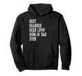 Best Bearded Beer Lovin Bowlin Dad Hoodie - Casual Everyday Wear Unisex - T-Shirt, Sweatshirt, Hoodie