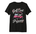 Golf Cart Princess Golfing Golfer T-Shirt - Aesthetic Graphic Men Women - T-Shirt, Sweatshirt, Hoodie