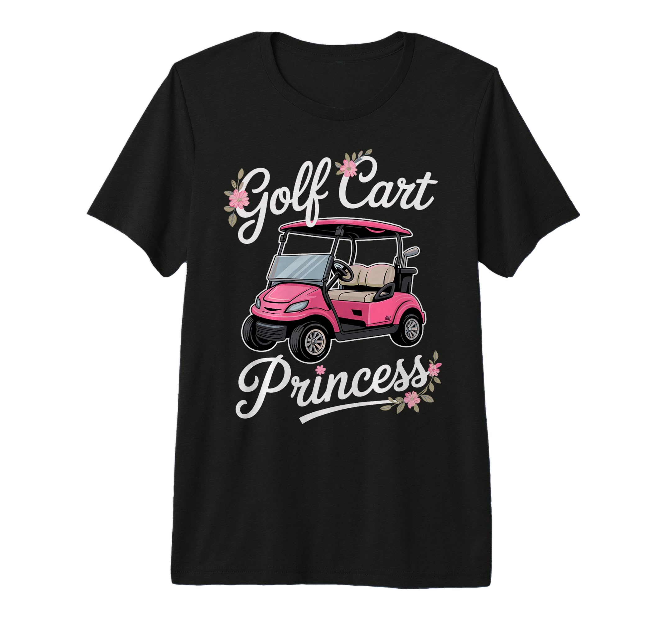 Golf Cart Princess Golfing Golfer T-Shirt - Aesthetic Graphic Men Women - T-Shirt, Sweatshirt, Hoodie