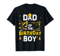 Dad Birthday Matching Construction Crew T-Shirt - Trendy Graphic Men Women - T-Shirt, Sweatshirt, Hoodie